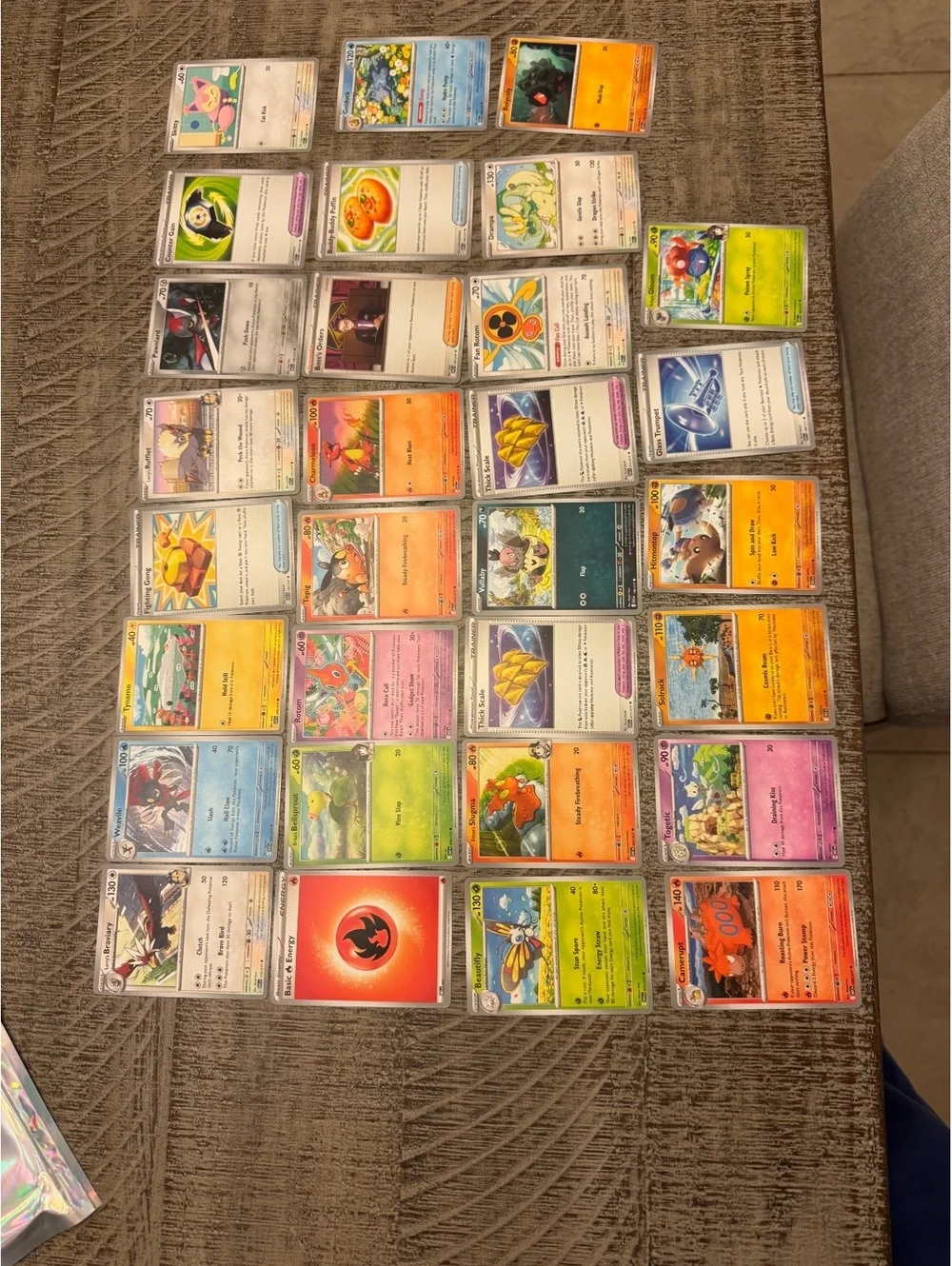 134 Card Pokemon One Piece TCG Lot Togekiss Trophy Grading 10 Authentic Slab
